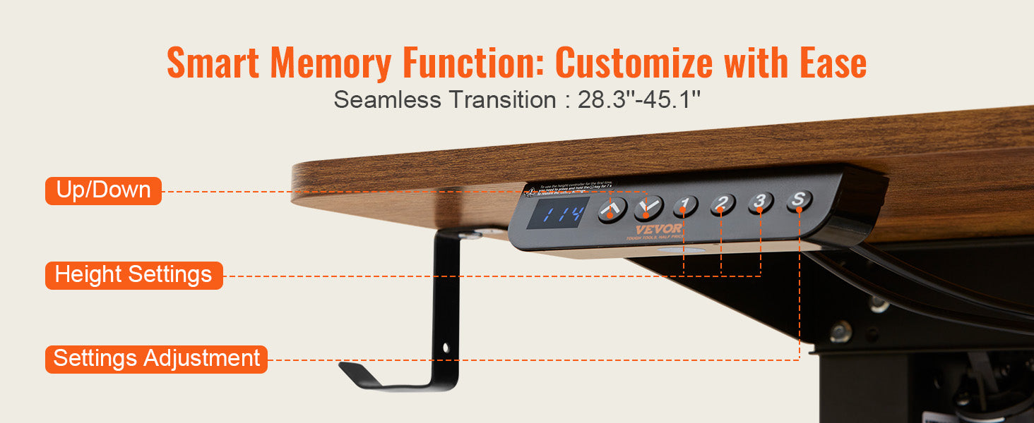 VEVOR Electric Standing Desk