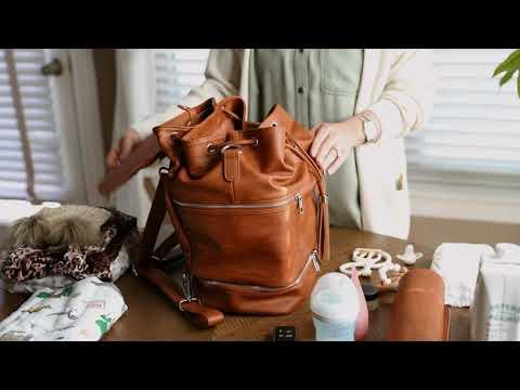 Citi Journey Diaper Bag - Vintage Tan Default Title