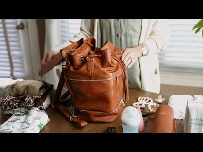 Citi Journey Diaper Bag - Vintage Tan Default Title