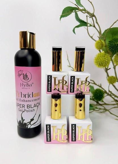 HYBRID SUPER BLACK Gel Polish - REFILL KIT Default Title
