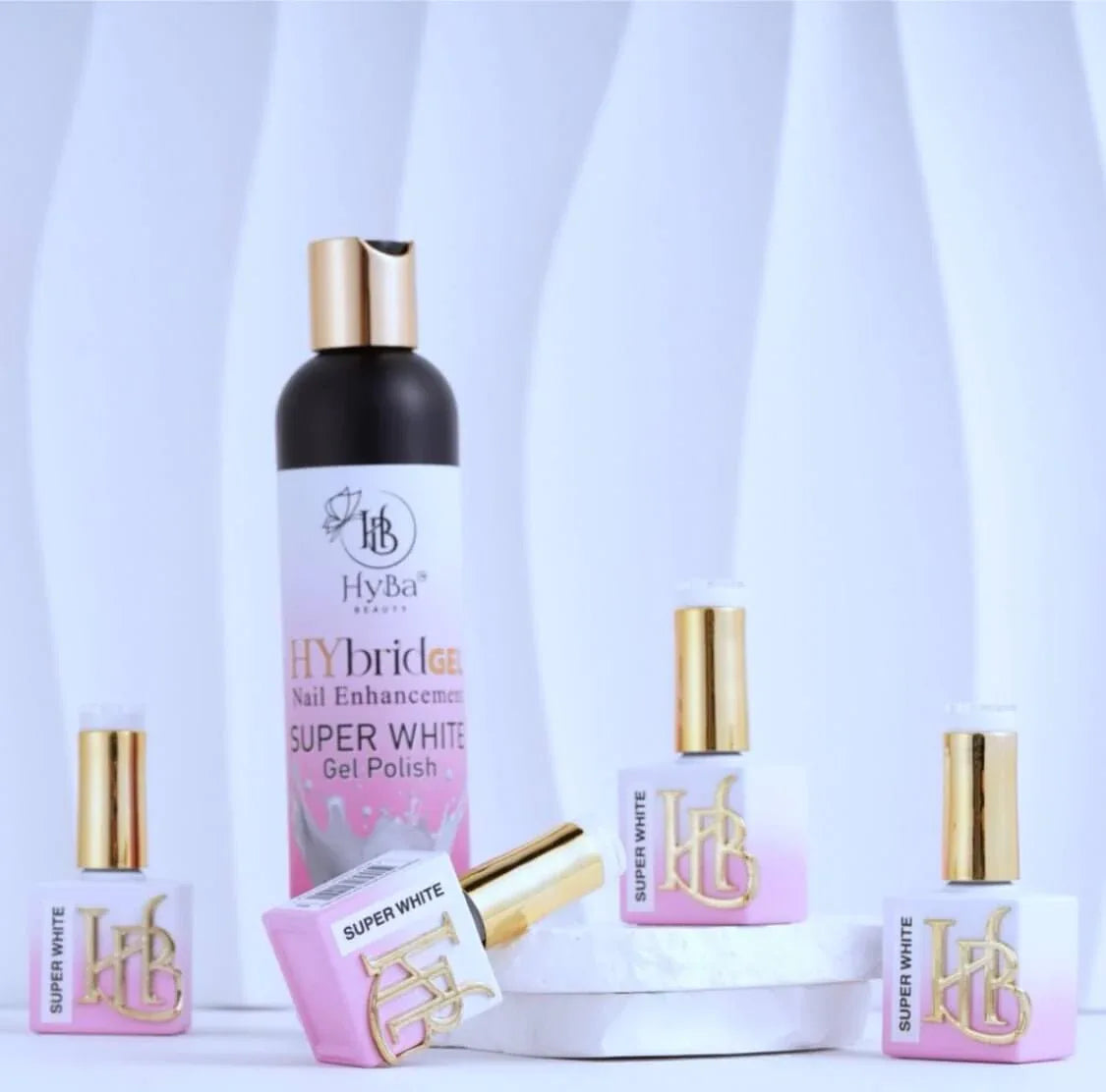 HYBRID SUPER WHITE Gel Polish - REFILL KIT Default Title