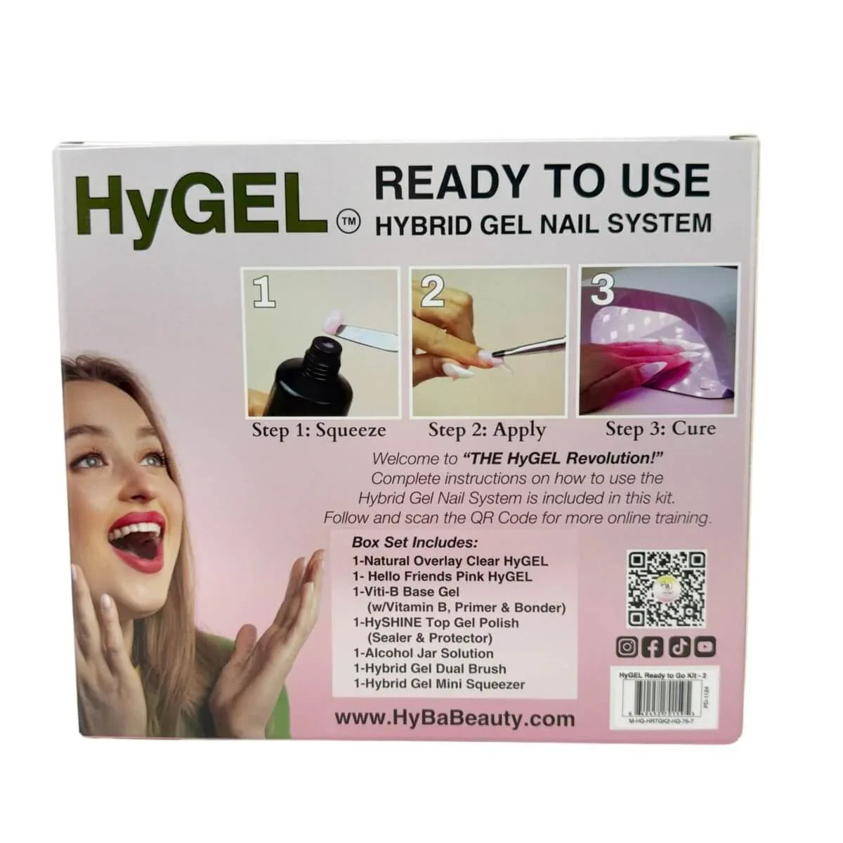 HYGEL HYBRID GEL NAIL SYSTEM - READY Kit #2 Default Title