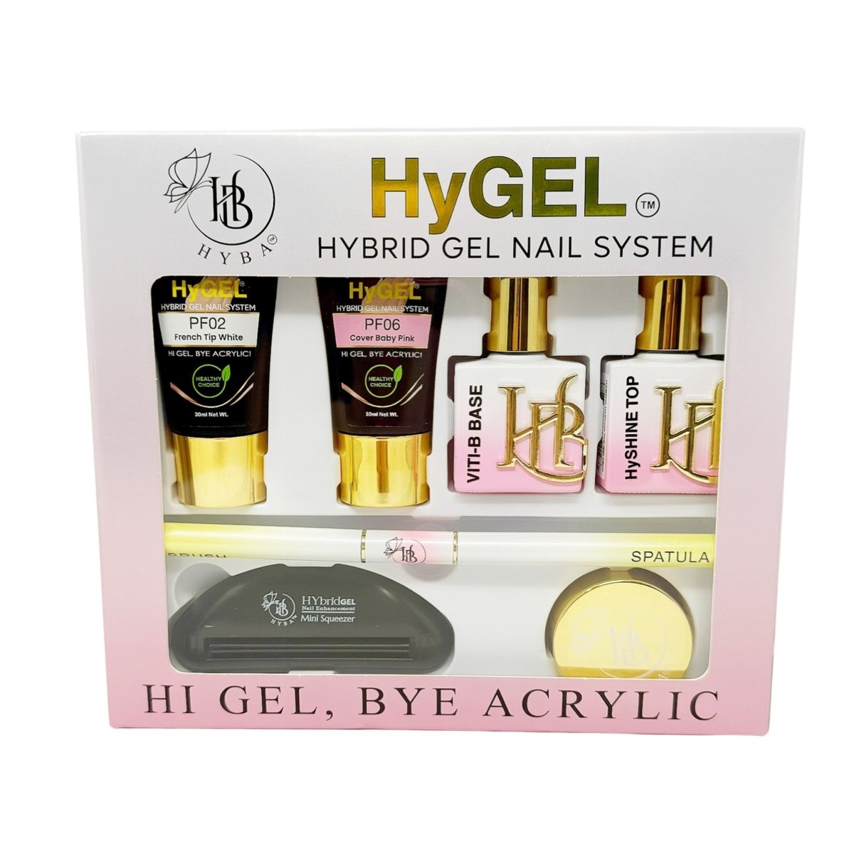 HYGEL HYBRID GEL NAIL SYSTEM - READY Kit #2