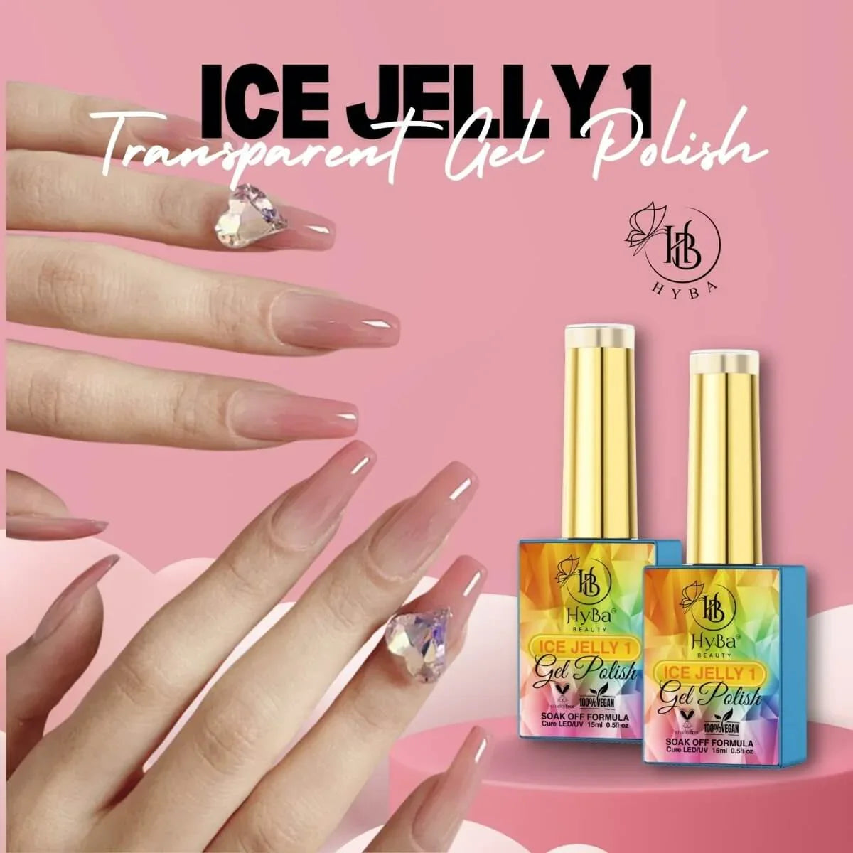 ICE JELLY Gel Collection 1 - Pink Shades Box Set Default Title