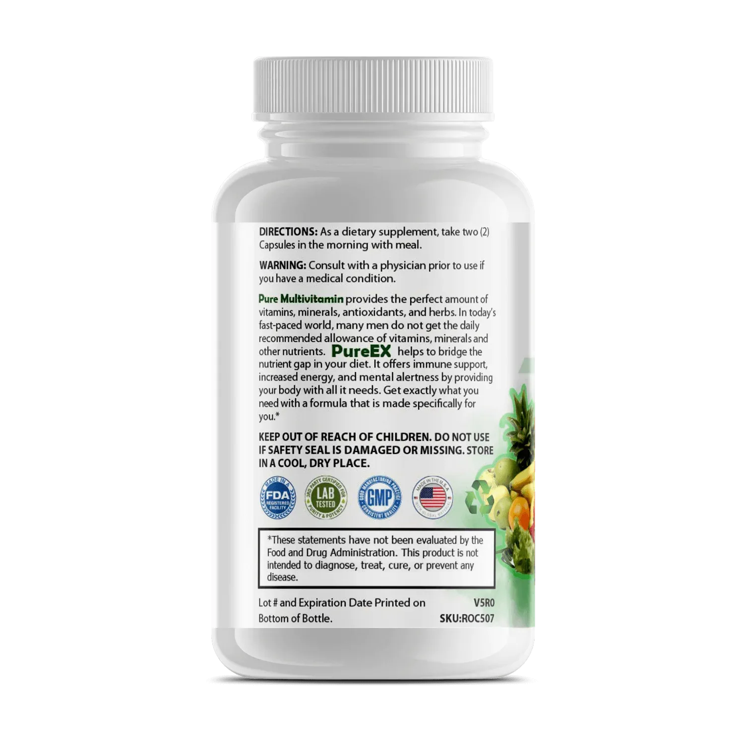 Pure Multi-Vitamins Mens Pure Multi-Vitamins Mens