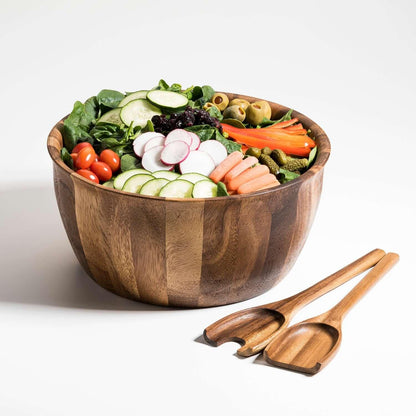Soro Xtra Large Salad Bowl with Servers Soro Large Salad Bowl with Servers