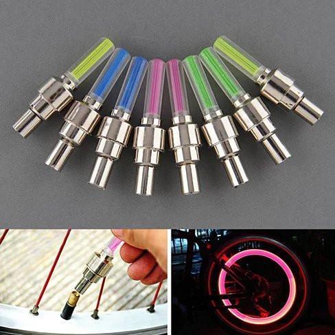 4pc Pack LED NEON COLORED Lights for Bikes, Cars and Motorcycle Yellow