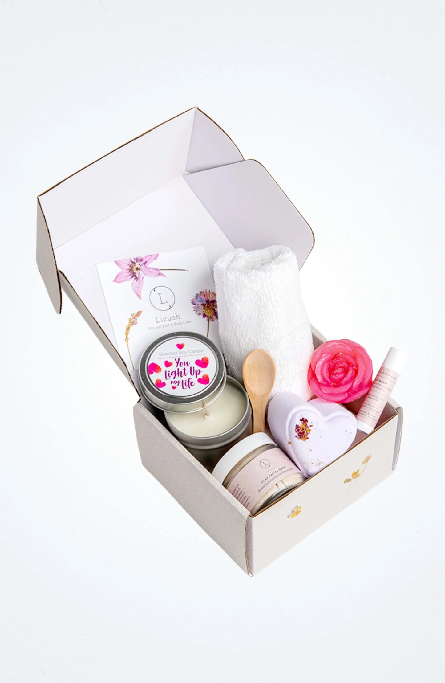 Cute LOVE Special Gift Box, Natural Skincare Gift Box, Mother's Day Gift, BFF, Sister Yes