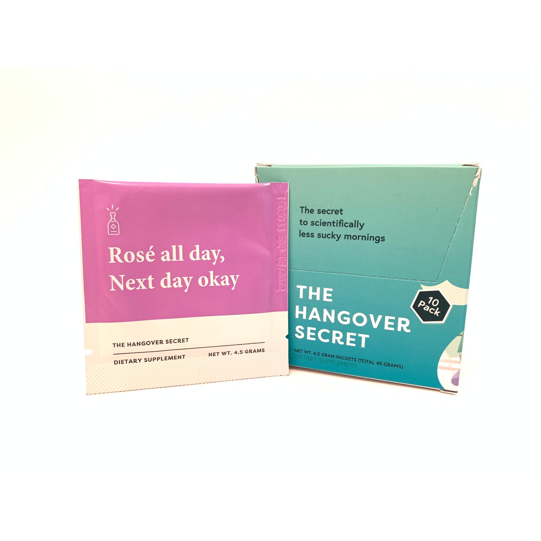 Hangover Secret | Pharmacist Developed - 10 Pack - With Electrolytes