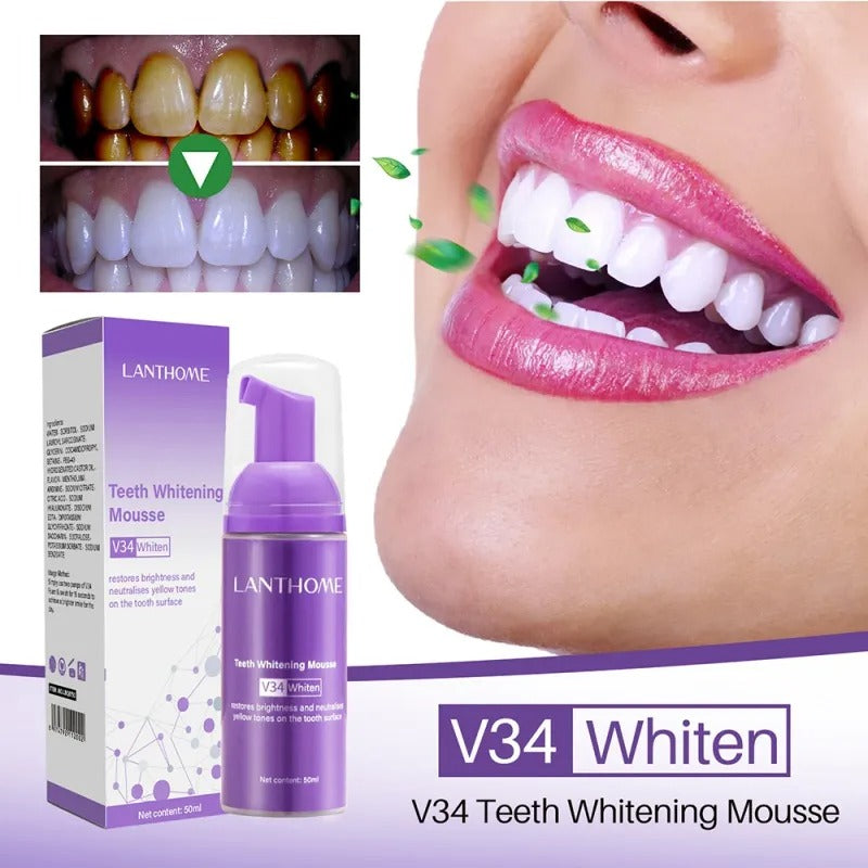 V34 Teeth Cleaning Whitening Toothpaste