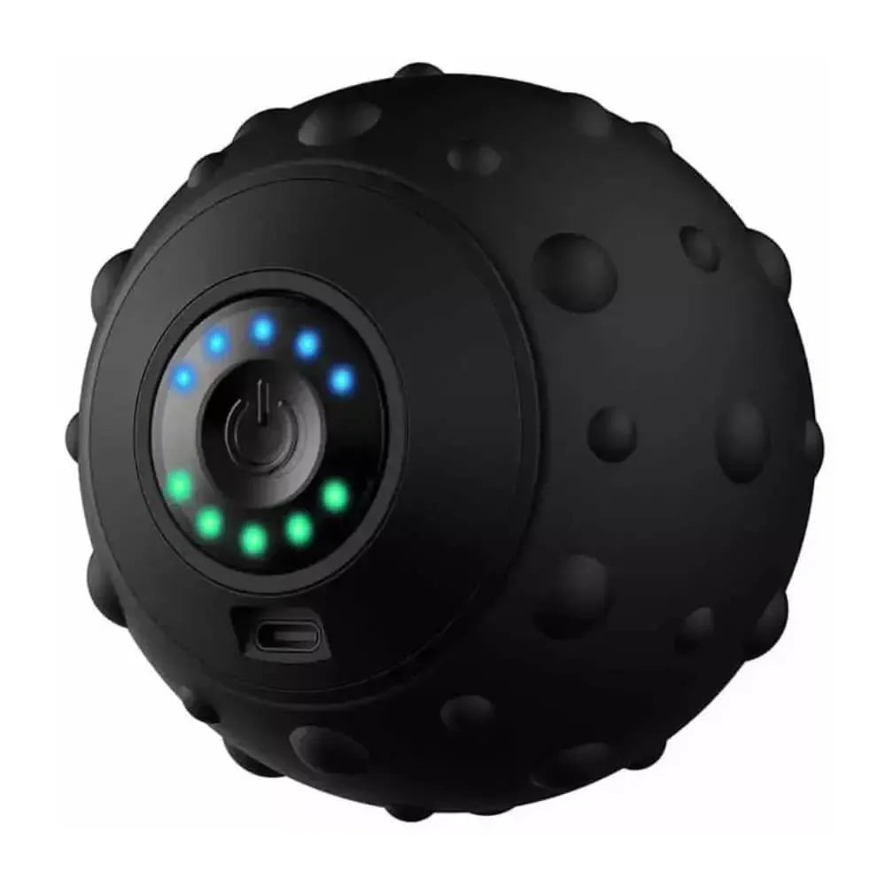 Yoga Ball with Electric Massage Function Blue