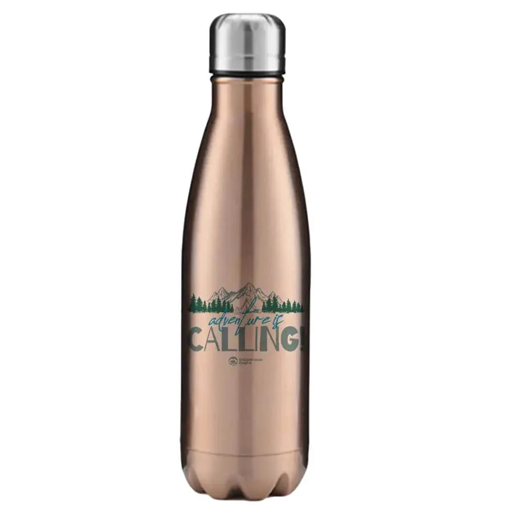 Adventure Camping 17oz Stainless Water Bottle 17oz / Rose Gold
