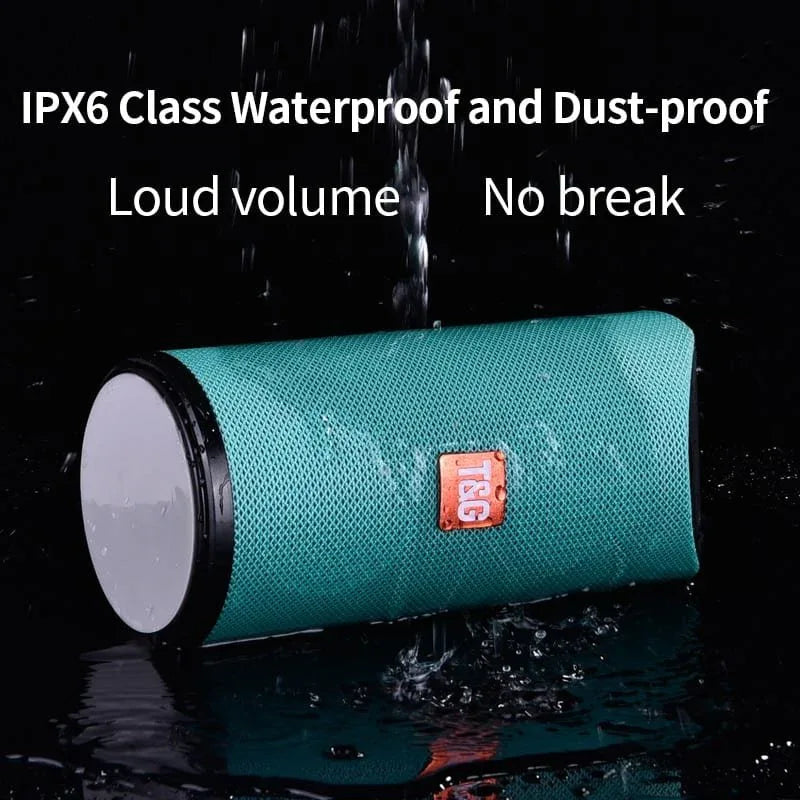 Portable Outdoor Waterproof Bluetooth Speaker Orange