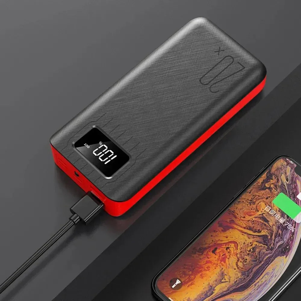 LED Power Bank 20,000mAh White