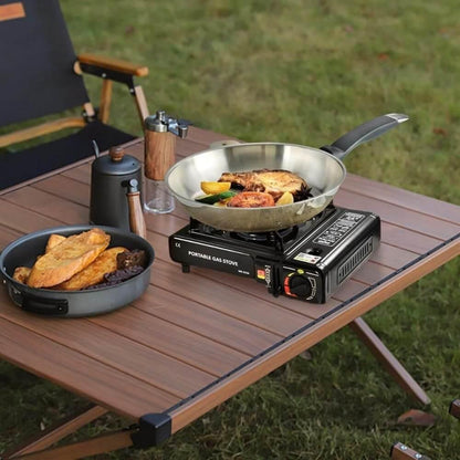 Portable Camping Gas Stove with Carrying Case Default Title