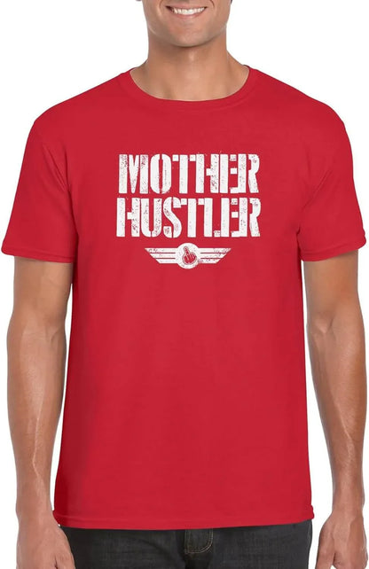 THE CEO Mother Hustler Men’s T-Shirt Red / X-Large