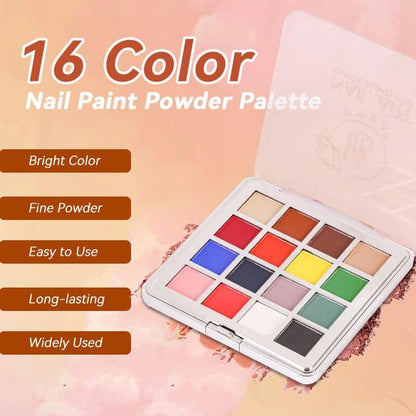OMBRé Pressed Pigment Powder Palette - 16 Colors Set Default Title