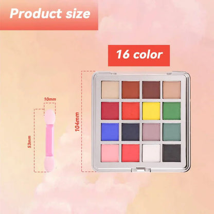 OMBRé Pressed Pigment Powder Palette - 16 Colors Set Default Title