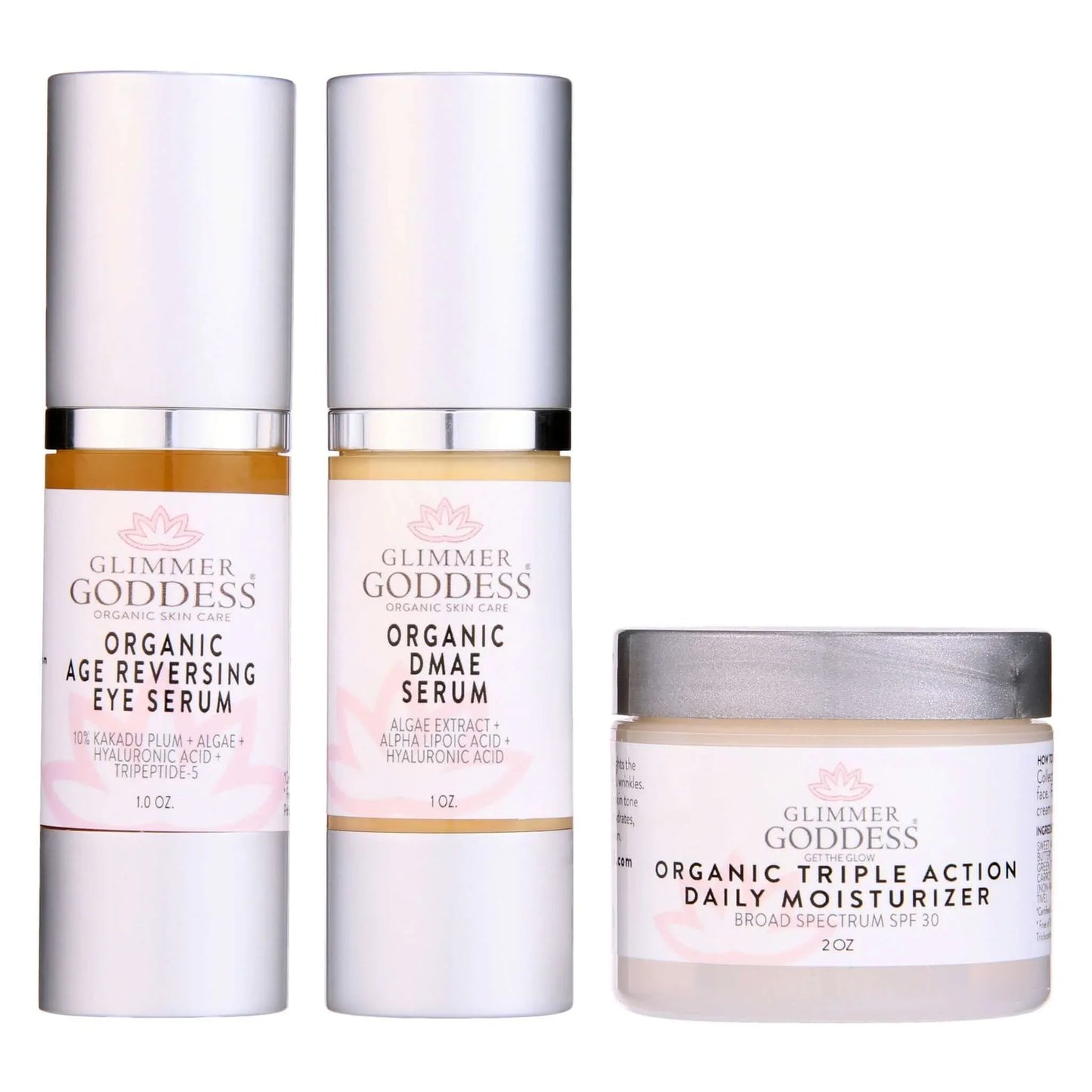 Organic Anti-Wrinkle Rejuvenation Kit - Tighten Brighten & Moisturize Default Title