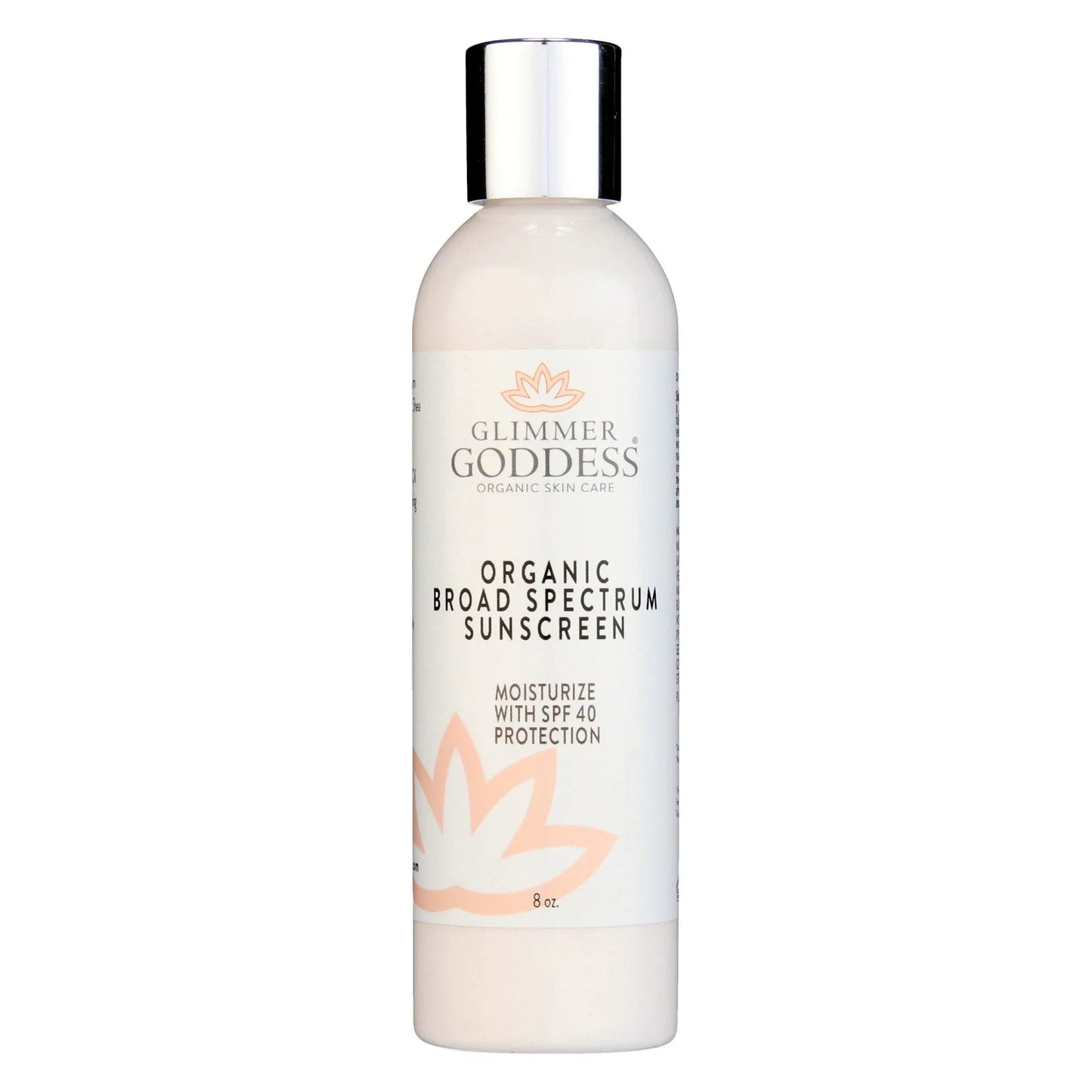 Organic SPF 40 Sunscreen Unscented / 4 oz.
