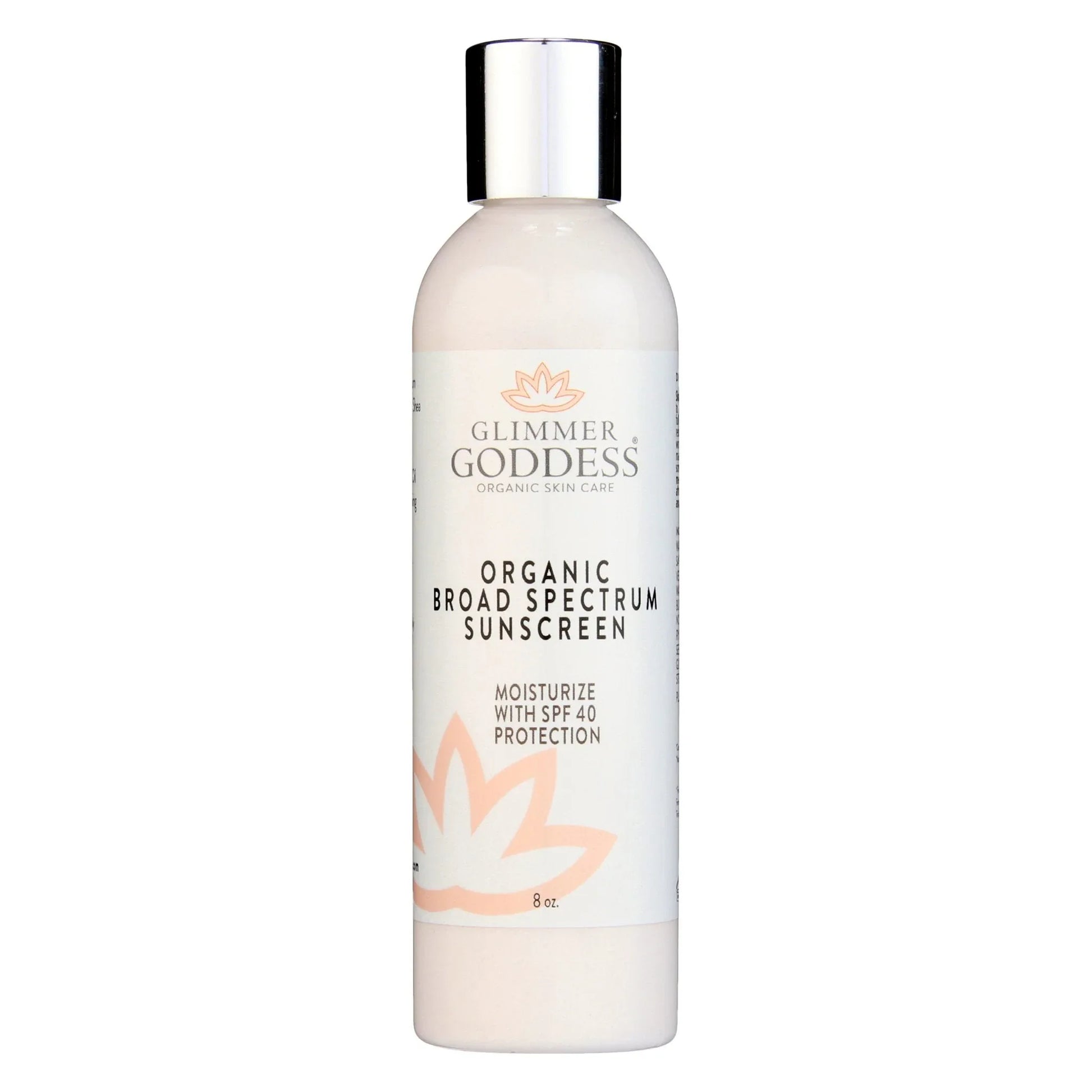 Organic SPF 40 Sunscreen Unscented / 4 oz.