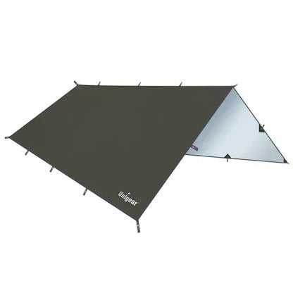 Rainproof Camping Tarp Shelter 157*118inch / Dark Grey