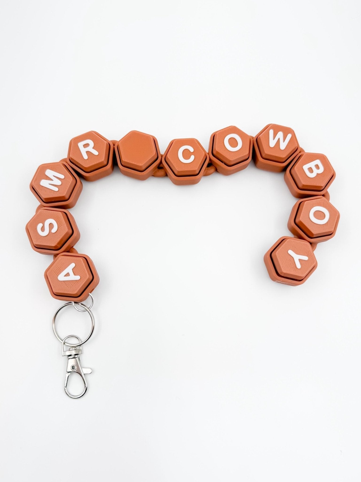 Personalized Clicker Fidget Keychain