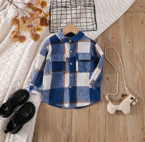 Toddler Plaid Long Sleeve