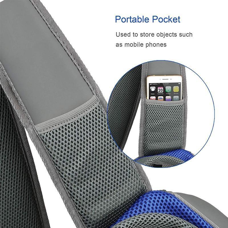 Puppy or kitten Travel Shoulder Bag L / Blue / United States