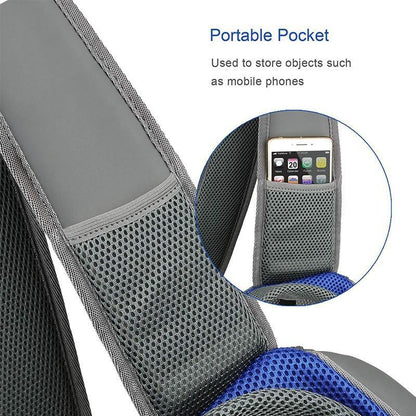 Puppy or kitten Travel Shoulder Bag L / Blue / United States