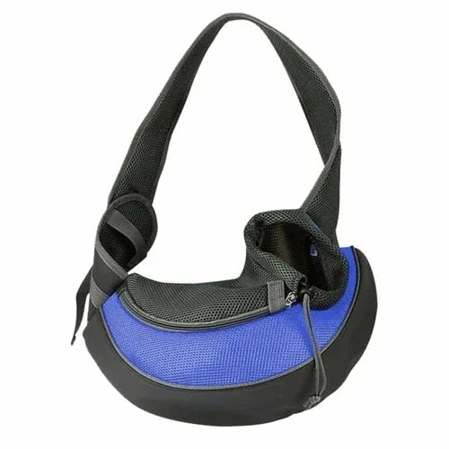 Puppy or kitten Travel Shoulder Bag L / Blue / United States