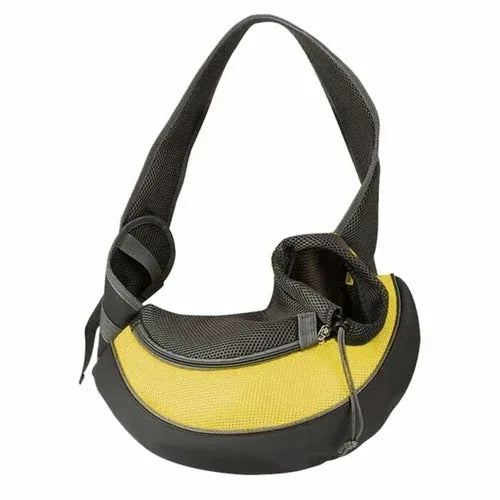 Puppy or kitten Travel Shoulder Bag S / Yellow / United States