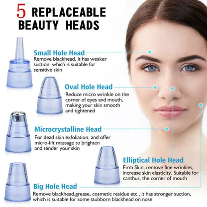 Facial Blackhead Remover Electric Vacuum Machine Default Title
