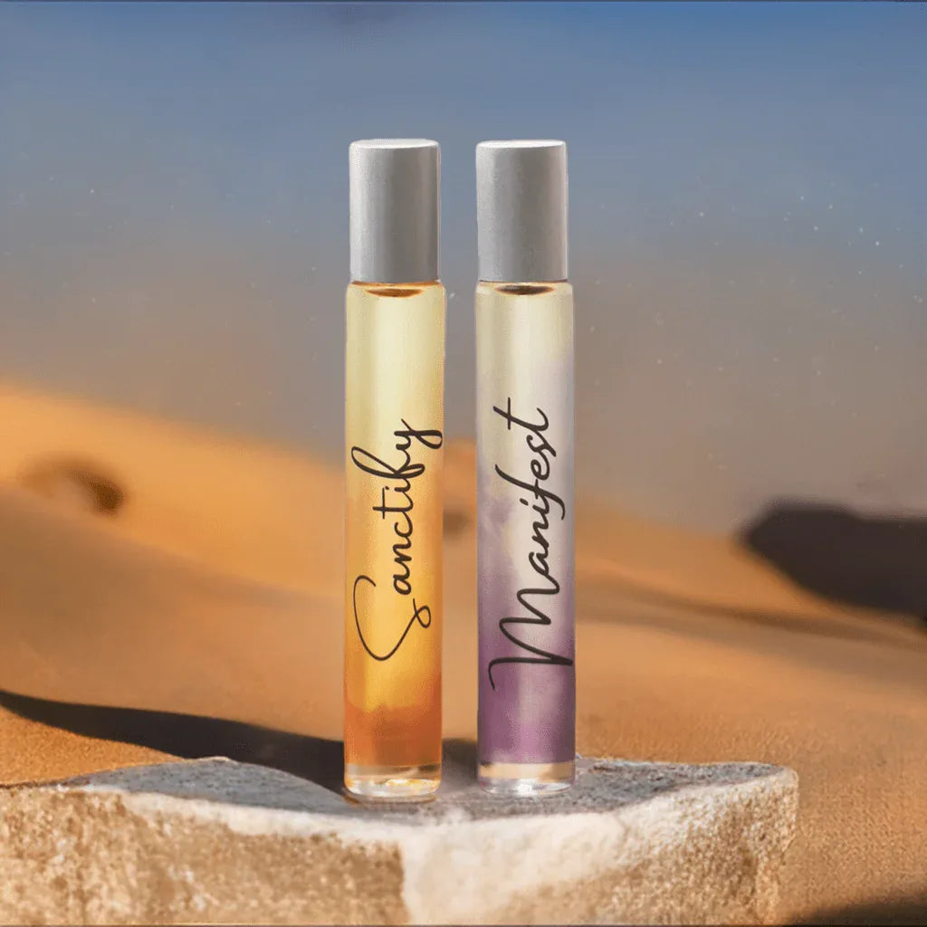 Reiki-Infused Sanctify and Manifest Rollerball Perfumes Default Title