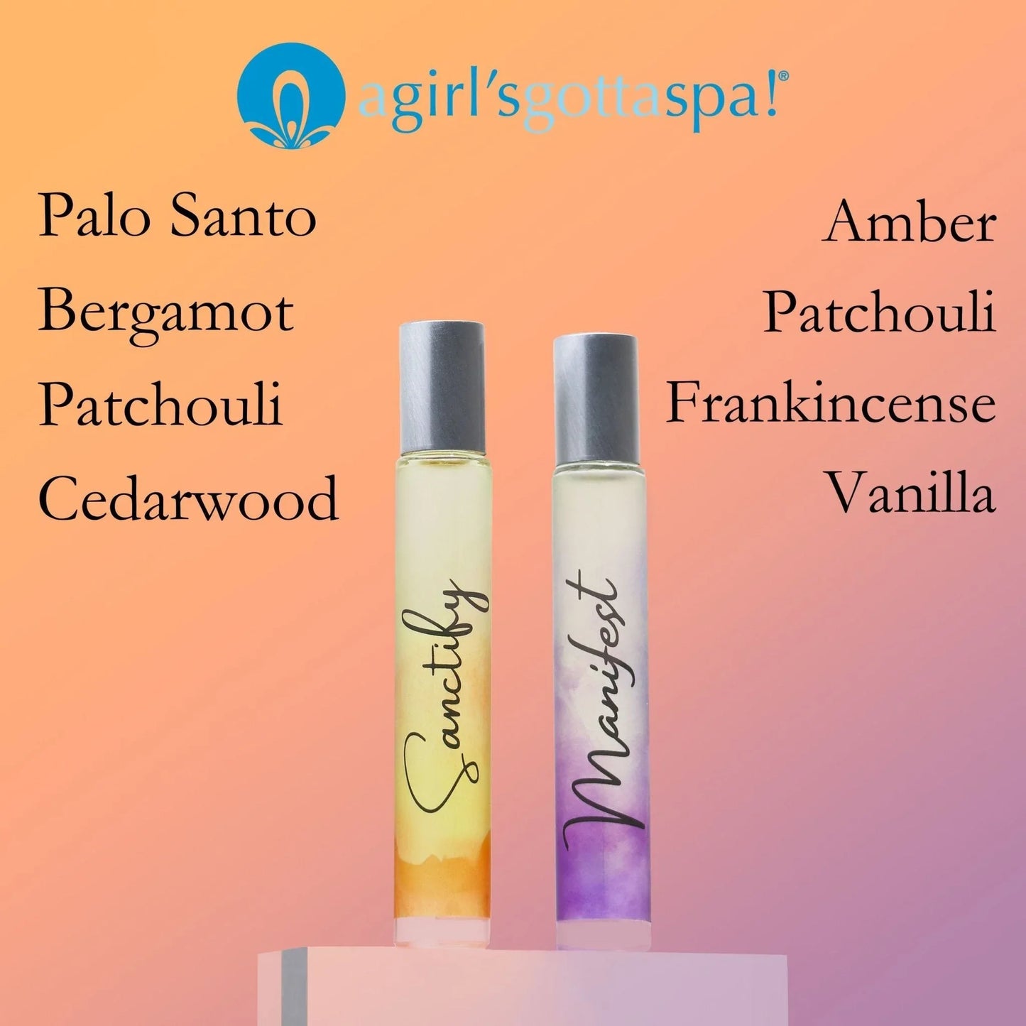 Reiki-Infused Sanctify and Manifest Rollerball Perfumes Default Title