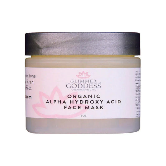 Organic Alpha Hydroxy Acid Renewing Face Mask For Glowing Skin Default Title