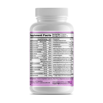 Pure Multi-Vitamins Womens Pure Multi-Vitamins Womens