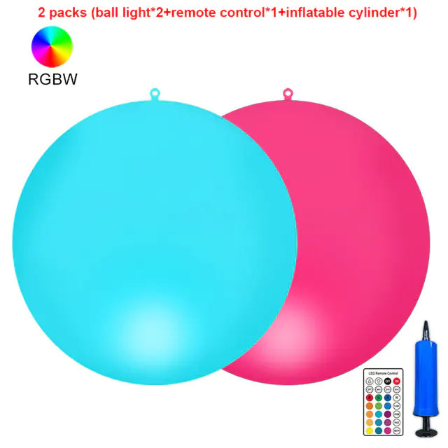 Solar Pool Balls