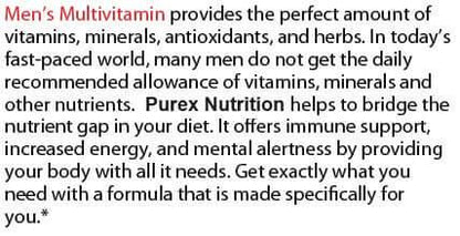 Pure Multi-Vitamins Mens Pure Multi-Vitamins Mens