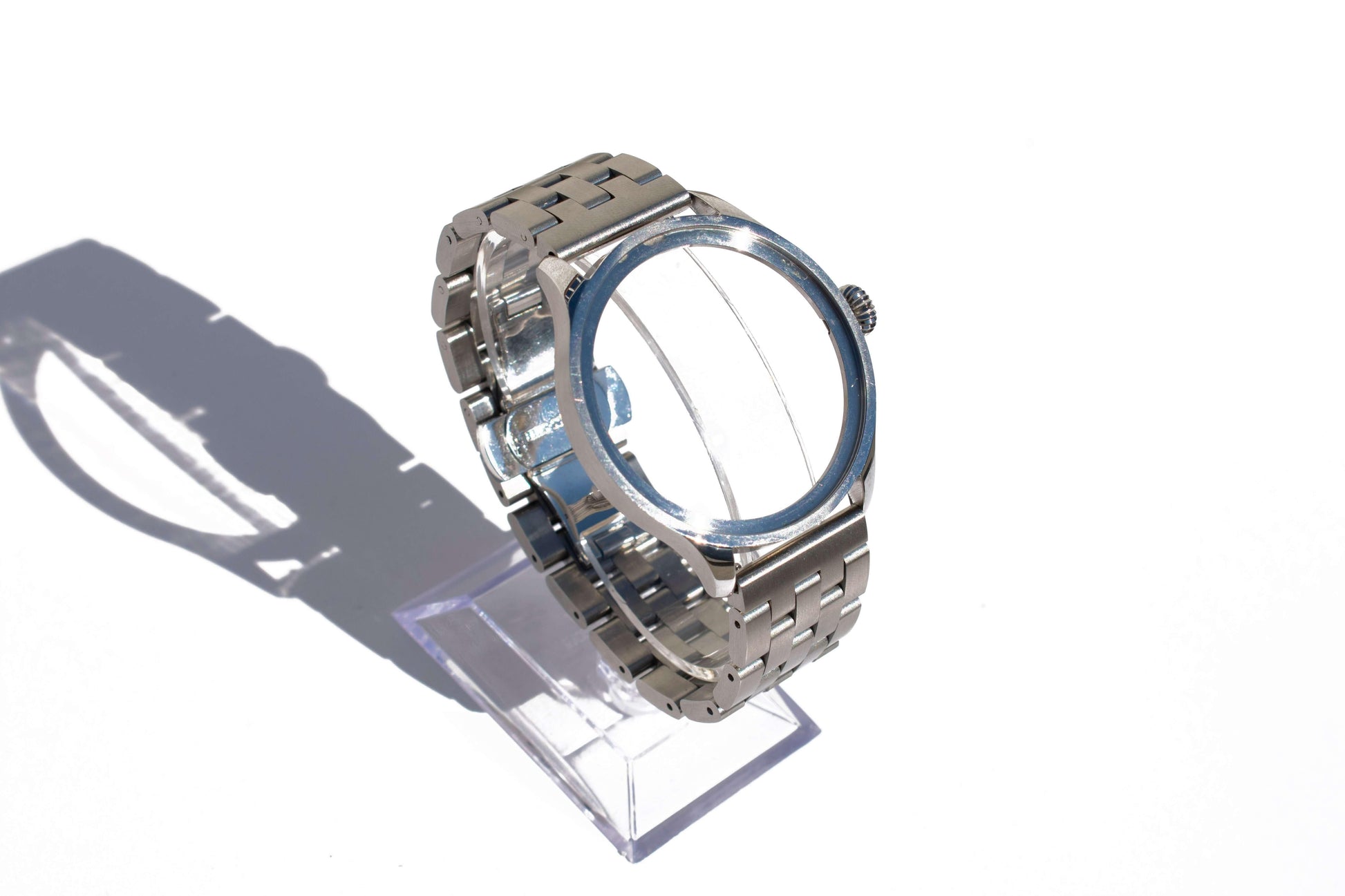 Chain Link Stainless Steel Watch Straps Silver