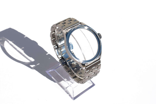 Chain Link Stainless Steel Watch Straps Silver