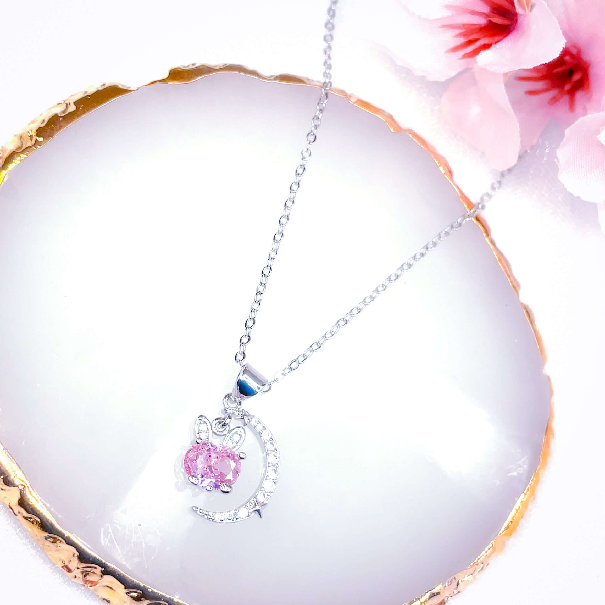 Shopminx Moonlight Usagi Necklace - Sailor Moon Inspired Default Title