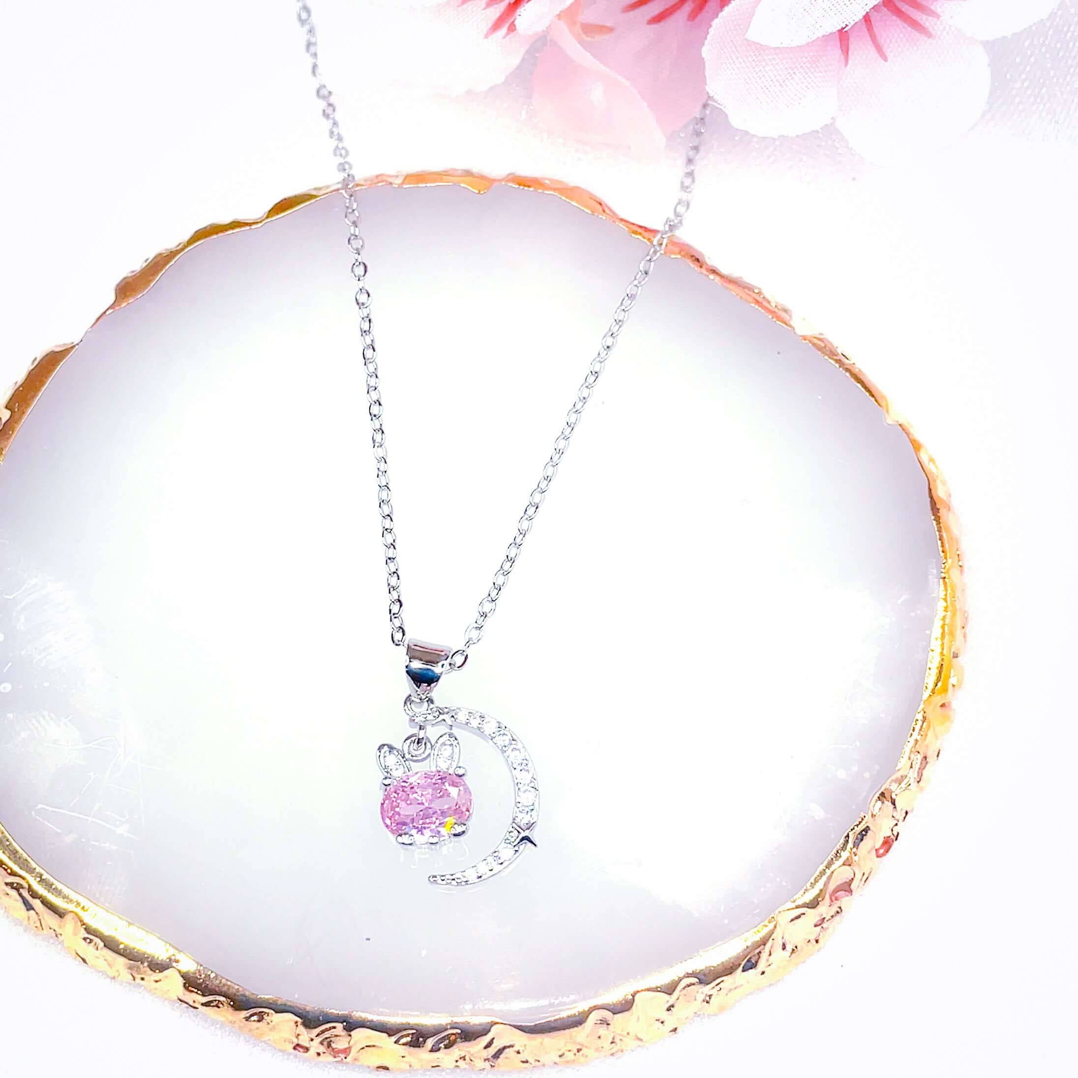 Shopminx Moonlight Usagi Necklace - Sailor Moon Inspired Default Title