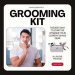 Complete Grooming Kit for Men | Shave Essentials Premium Set Safety Razor