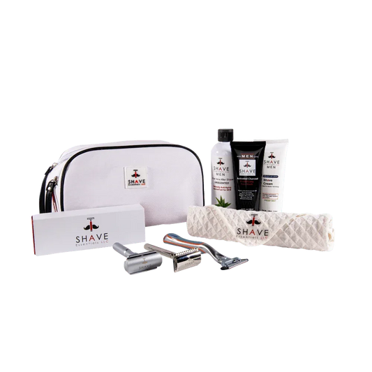 Complete Grooming Kit for Men | Shave Essentials Premium Set Safety Razor