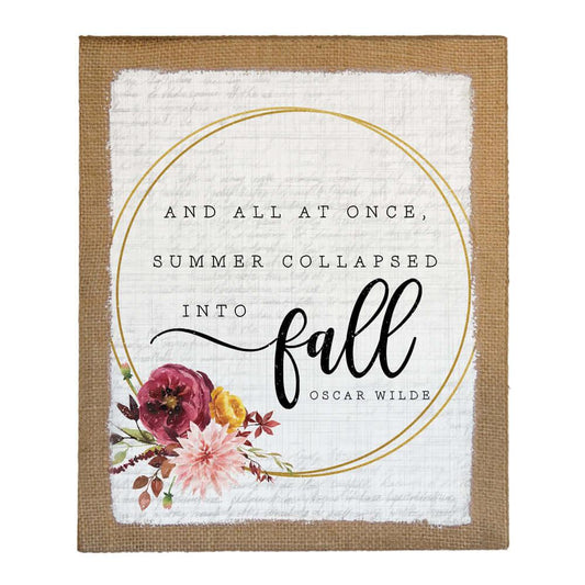 Summer Collapsed Summer Collapsed - 16 x 20