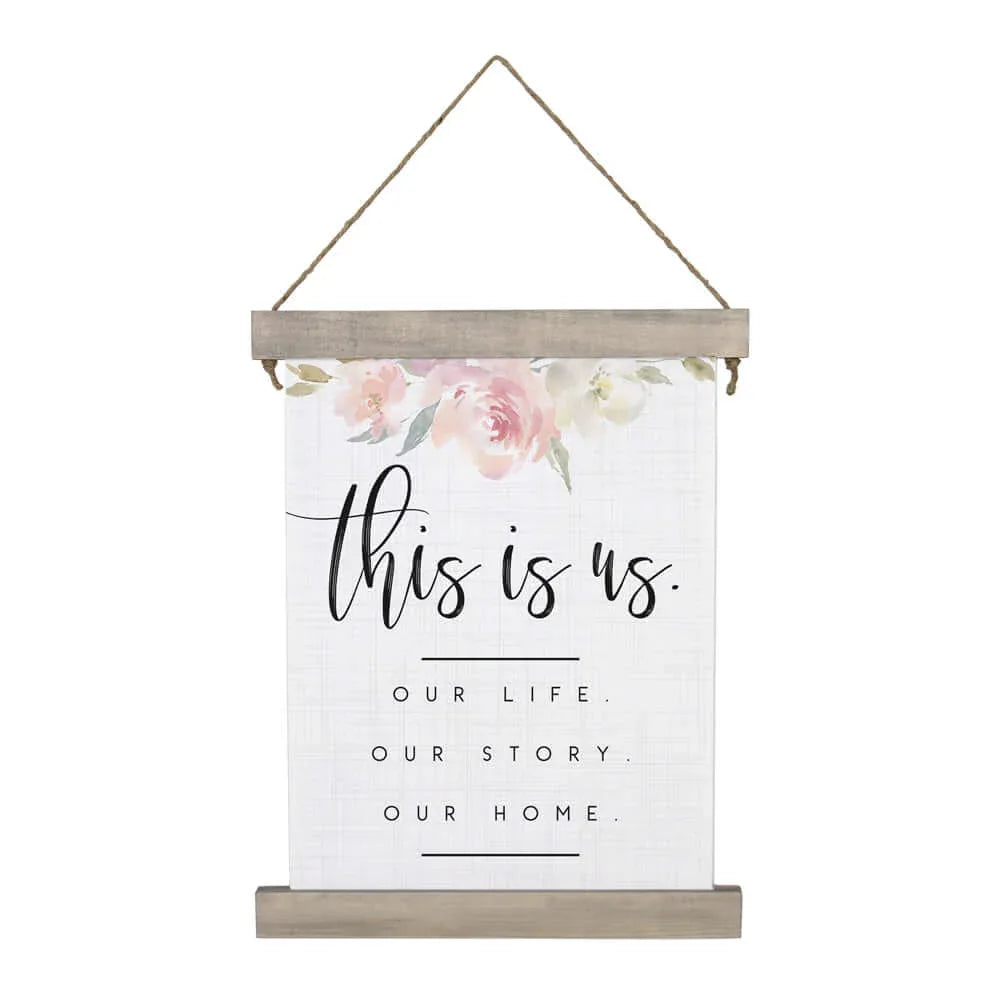 This Is Us This Is Us, 22" x 38" x 0.75"