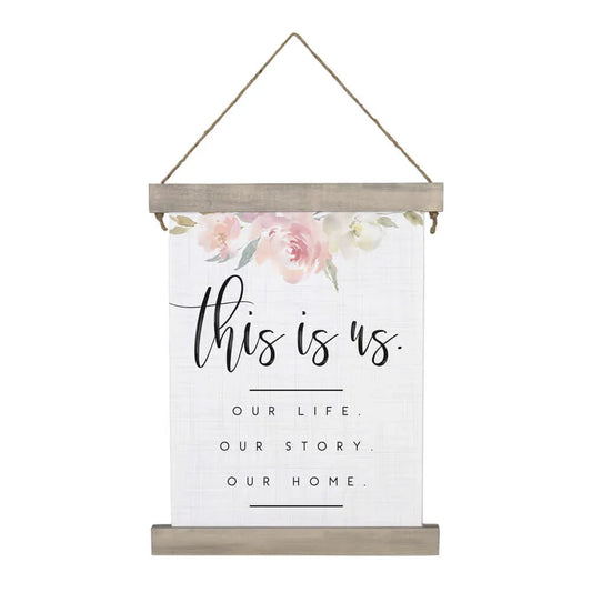 This Is Us This Is Us, 22" x 38" x 0.75"