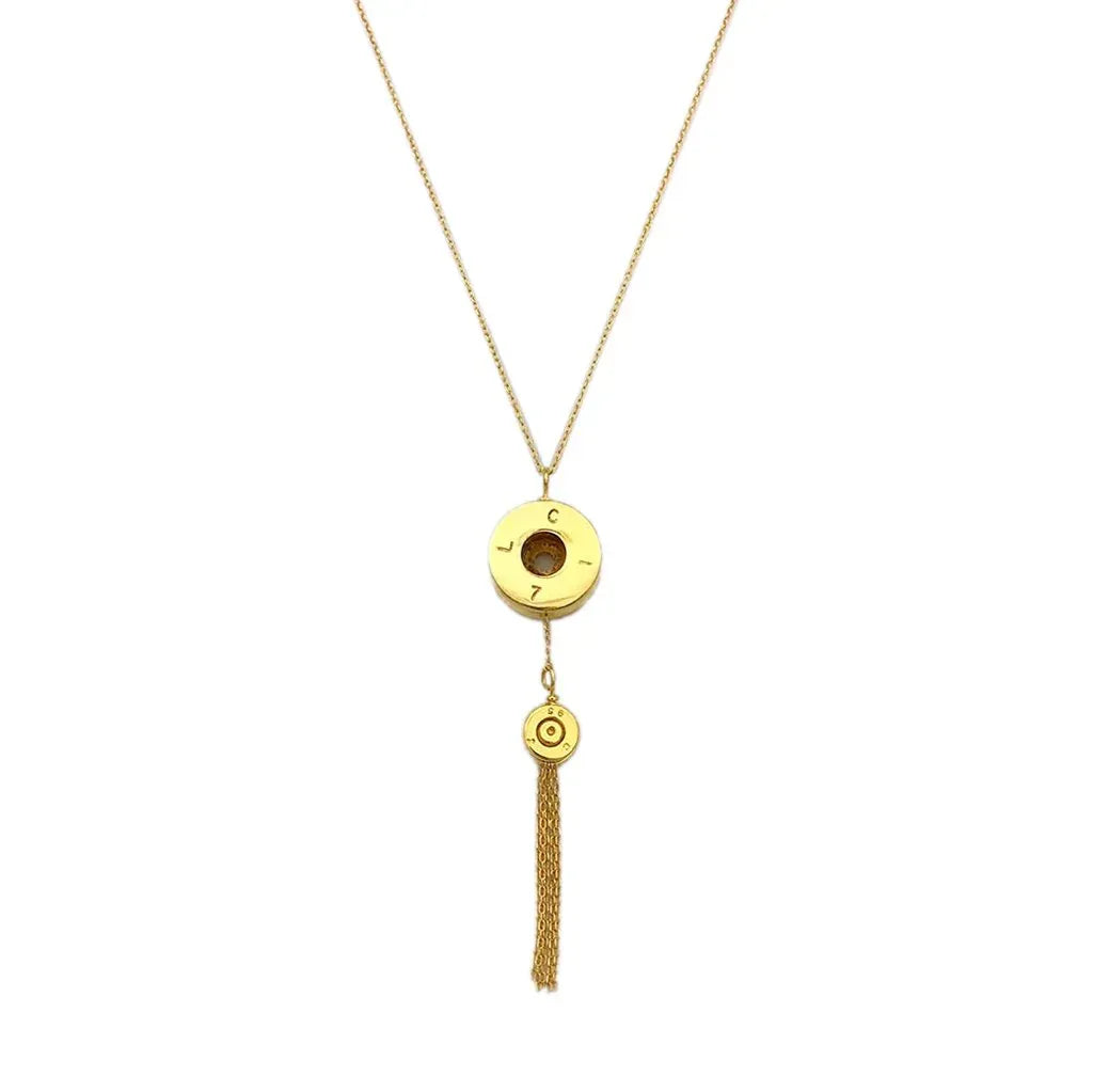 Bullet Tassel Necklace Default Title
