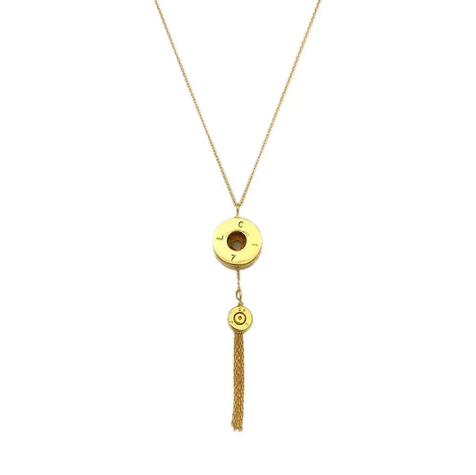 Bullet Tassel Necklace Default Title